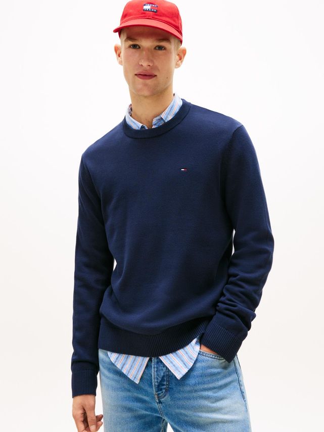 Tjm Slim Ess Light Sweater Ext fra Tommy Jeans