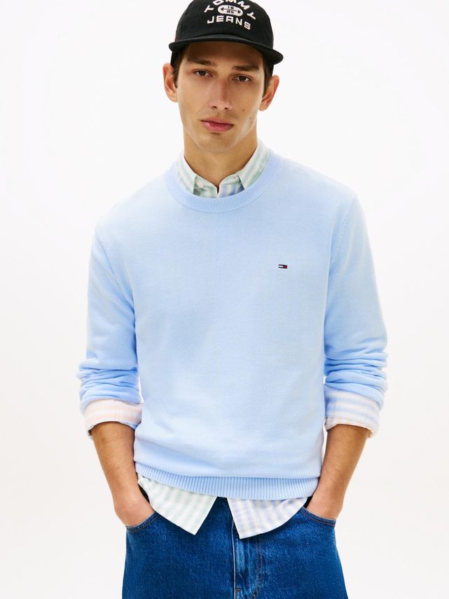 Tjm Slim Ess Light Sweater Ext fra Tommy Jeans