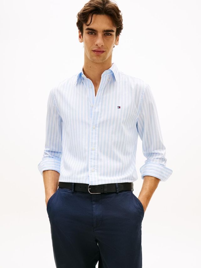 Flex Poplin Classic Stp Rf Shirt fra Tommy Hilfiger