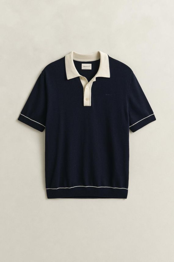 Cotton Modal Polo fra Gant