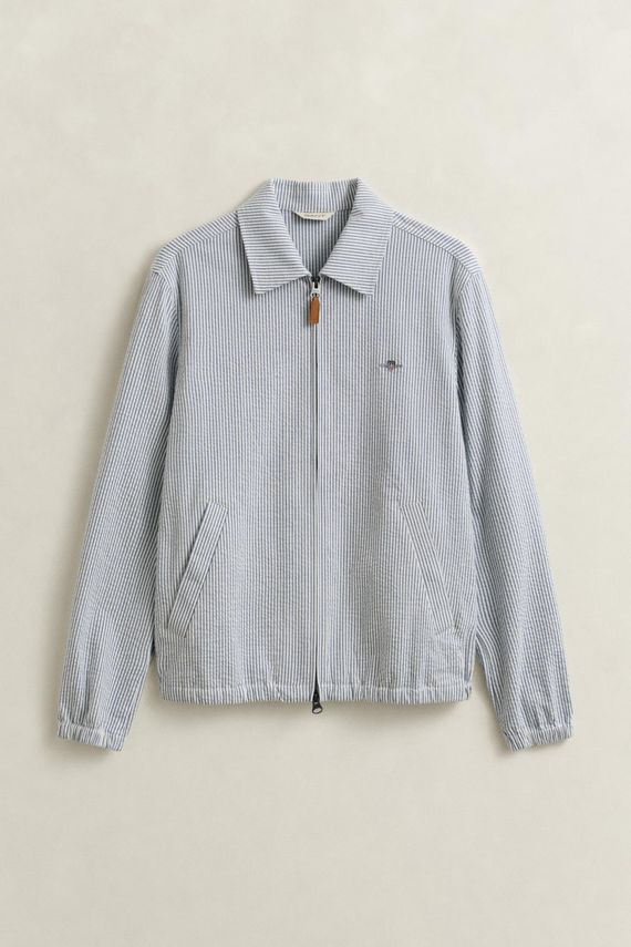 Seersucker Windcheater Jacket fra Gant