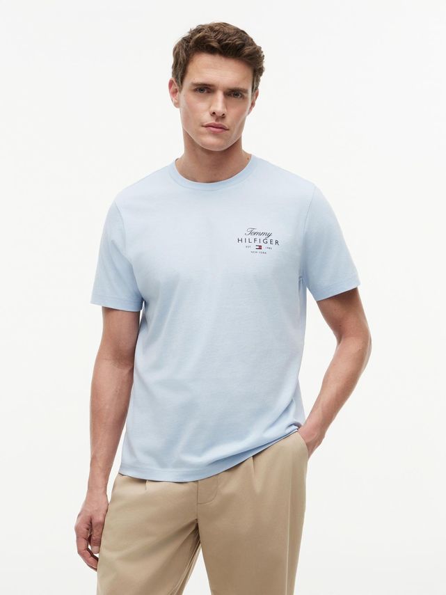 Script Stack Regular Tee fra Tommy Hilfiger