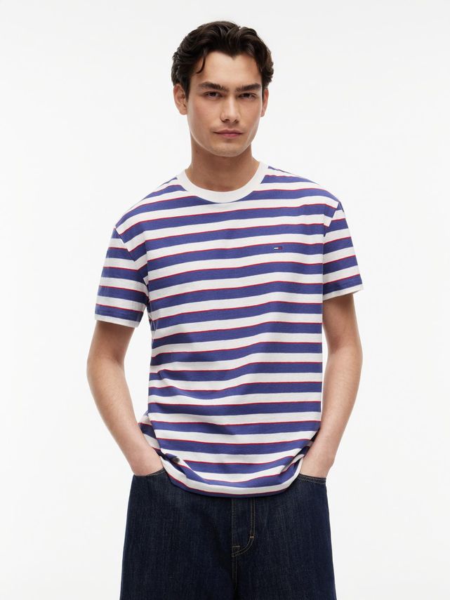 Tjm Reg Ess Stripe Ss Tee fra Tommy Jeans