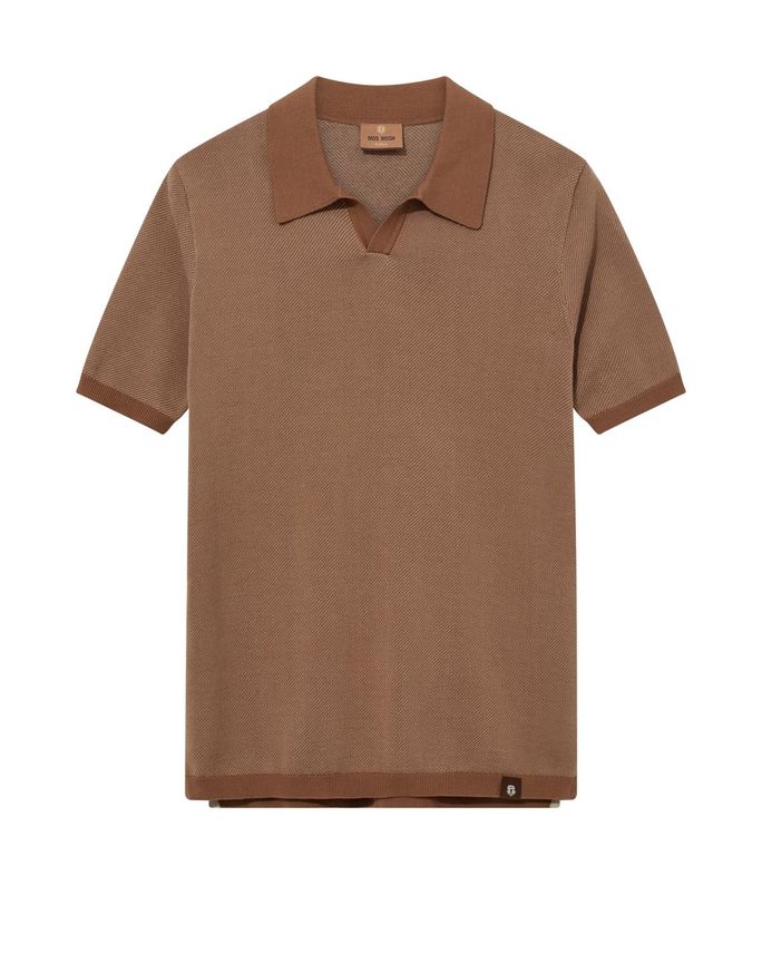 Mmgroma Batti Polo Ss Knit fra Mos Mosh