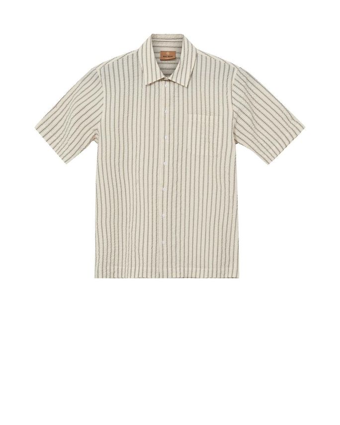 Mmgmarlon Ss Stripe Shirt fra Mos Mosh