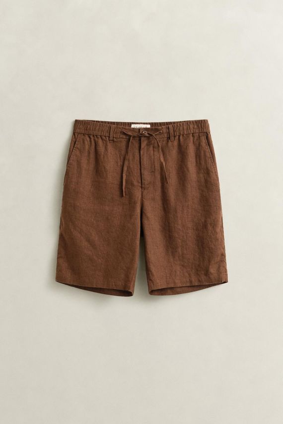 Reg Linen Ds Shorts fra Gant
