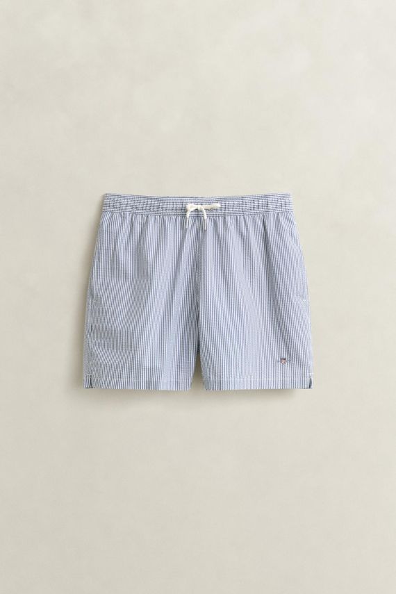 Striped Seersucker Swim Shorts fra Gant