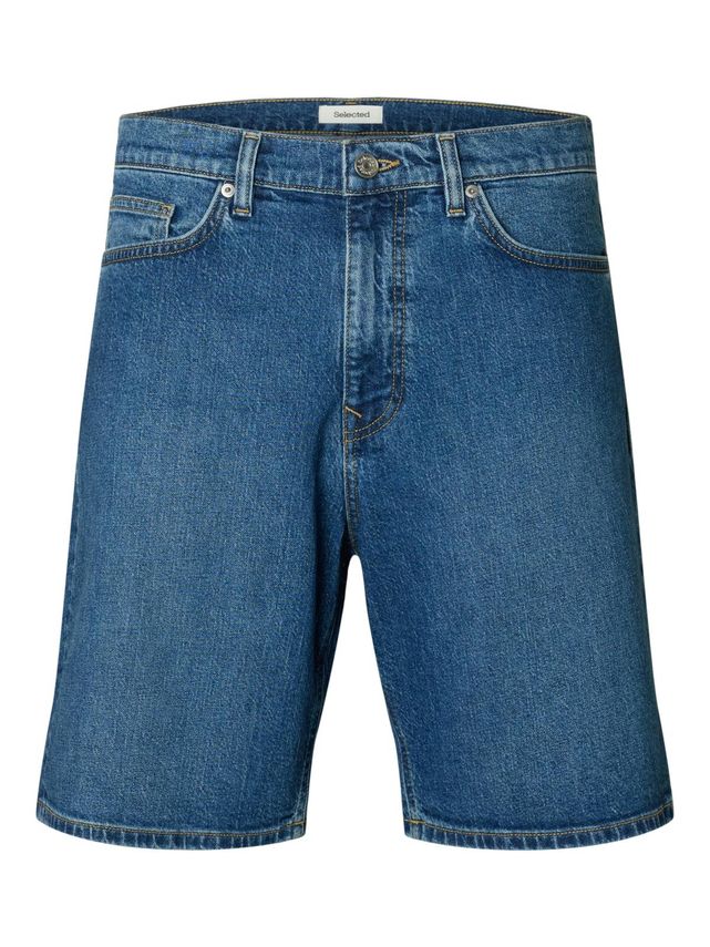 Slmreg Alex M.blue 702 Denim Shorts fra Selected