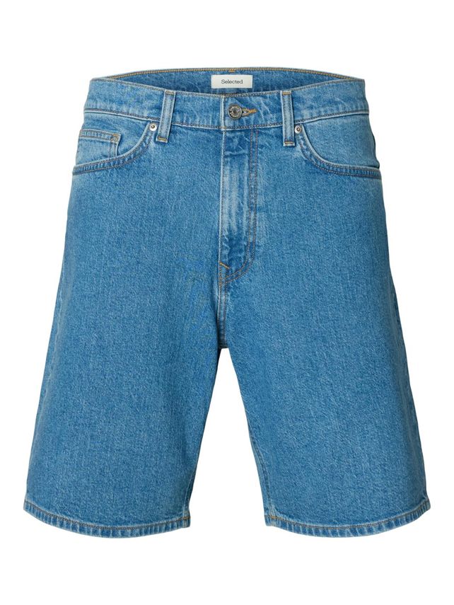 Slmreg Alex L.blue 701 Denim Shorts fra Selected