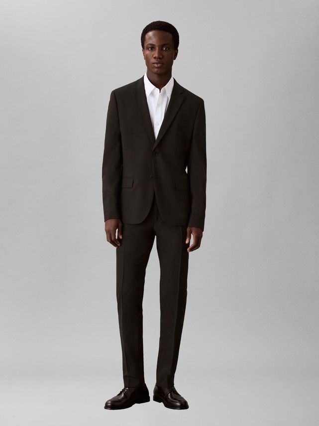 Italian Wool Blend Slim Trouser fra Calvin Klein