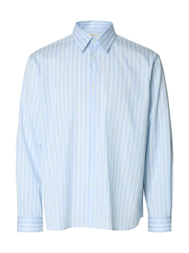 Slhrlxgeorge Dobby Ls Shirt fra Selected