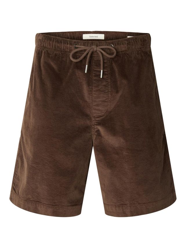 Slhregular Jace Corduroy Shorts Noo fra Selected