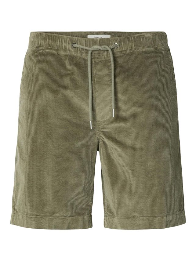 Slhregular Jace Corduroy Shorts Noo fra Selected