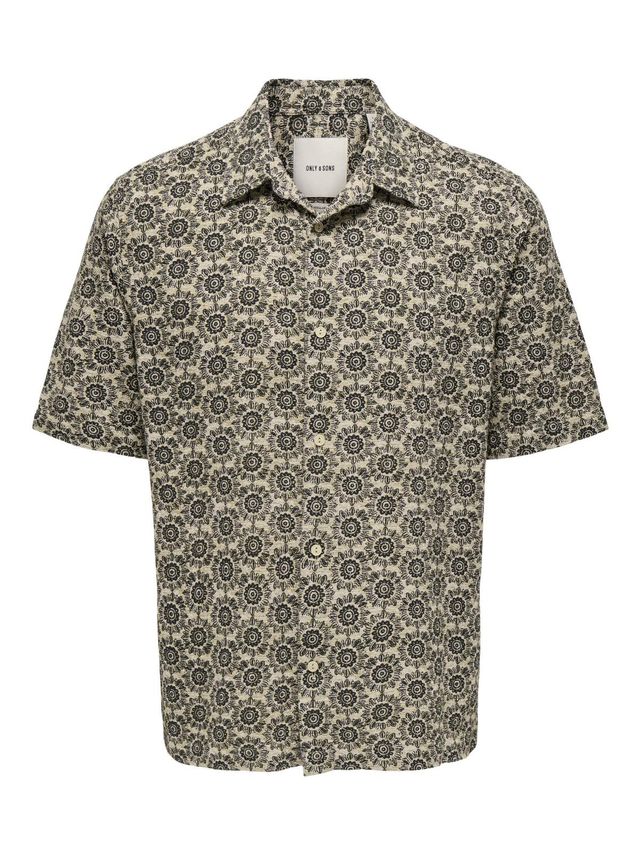 Onsjohnson Reg Ss 036 Shirt fra Only & Sons
