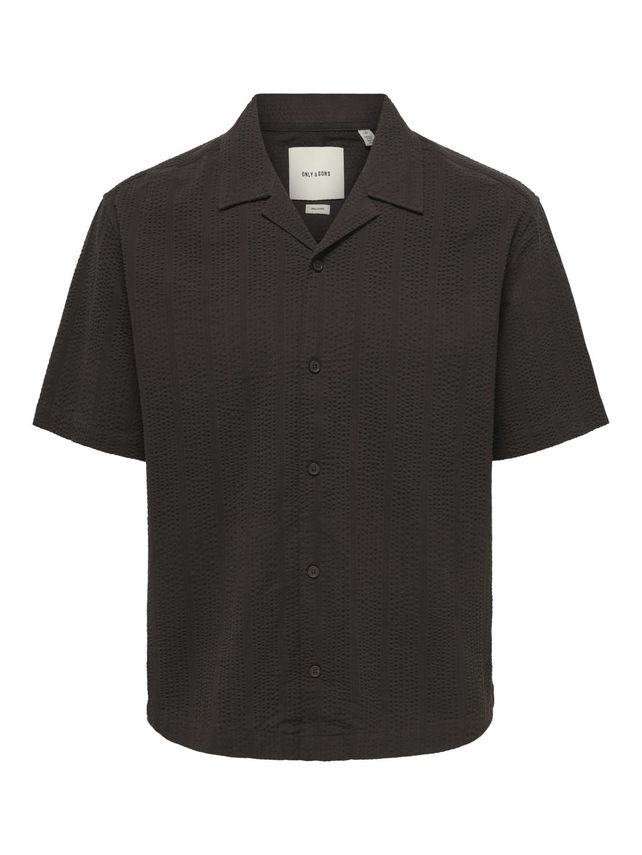 Onscruz Rlx Seersucker Resort Ss Sh fra Only & Sons