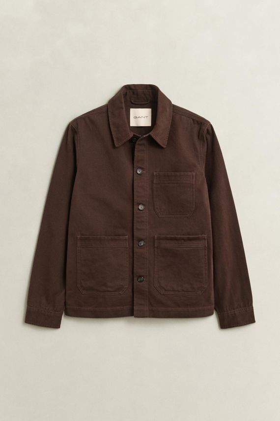 Twill Overshirt fra Gant