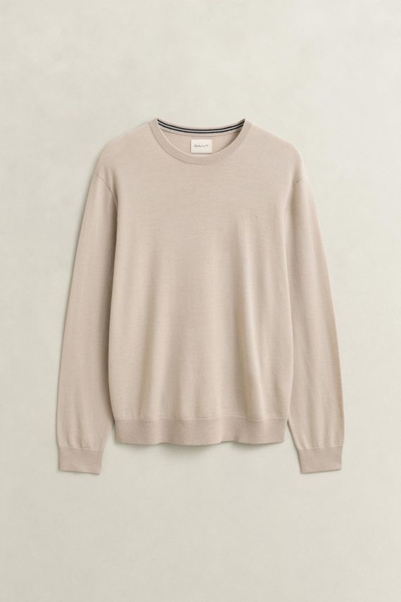 Extrafine Merino Wool C Neck fra Gant