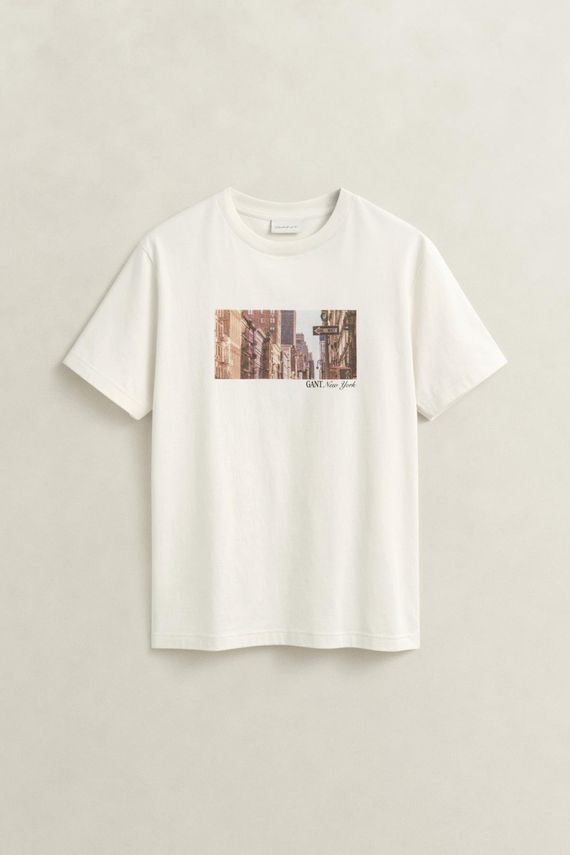Graphic Ss T Shirt fra Gant