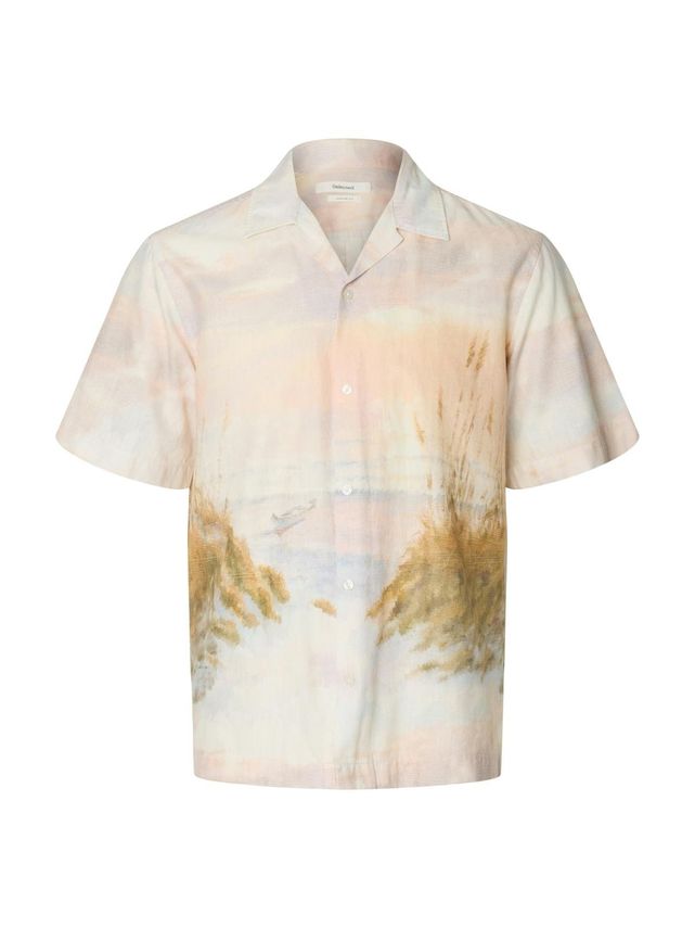 Slhregkelso Sunset Ss Shirt fra Selected