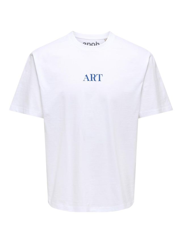 Onsart Life Rlx Ss Lic Tee fra Only & Sons