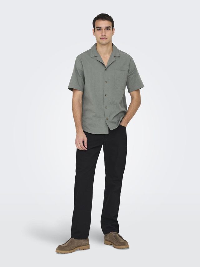 Onseye Resort Seers 0009 Shirt Noos fra Only & Sons