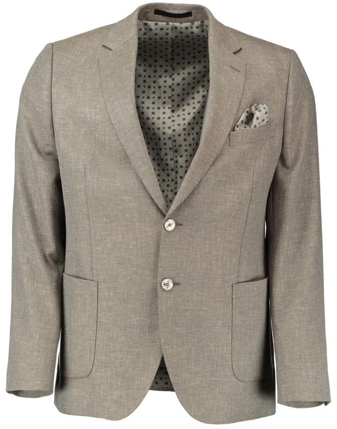 Gino Marcello Blazer med 2 Knapper – Elegant Herremode