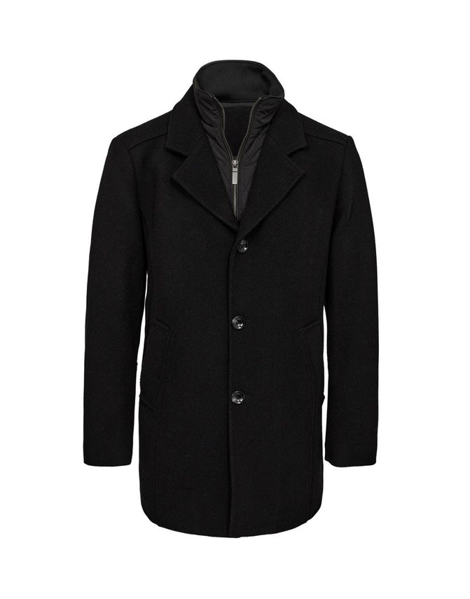 Mens Wool Coat Modern Fit fra Gino Marcello