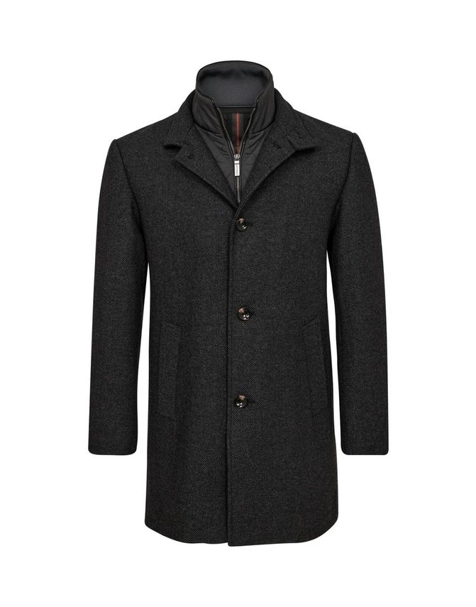 Mens Wool Coat Modern Fit fra Gino Marcello
