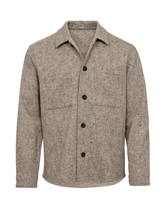 Mens Overshirt Modern Fit fra Gino Marcello