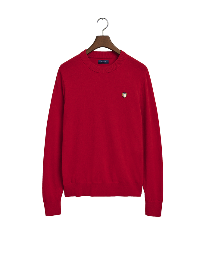 D1. Banner Shield C Neck Sweatshirt fra GANT på udsalg