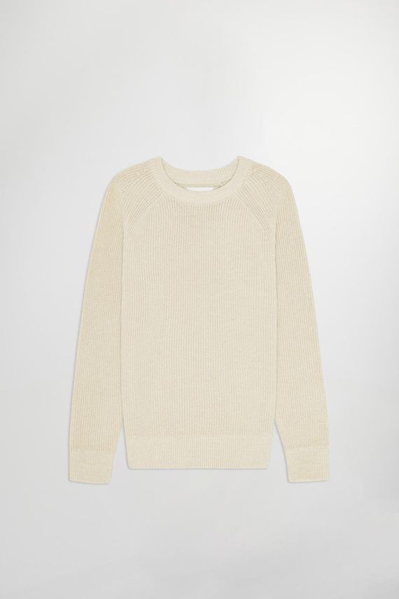 Jacobo 6470 Crew Neck i Blød Bomuldsstrik - Udsalg!