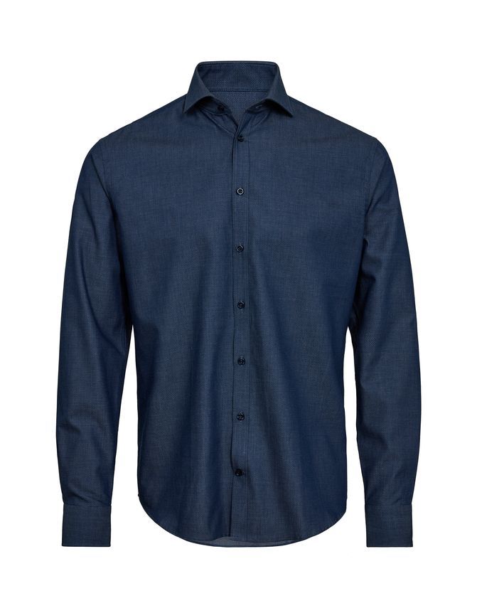 Shirt L S Modern Fit fra Gino Marcello