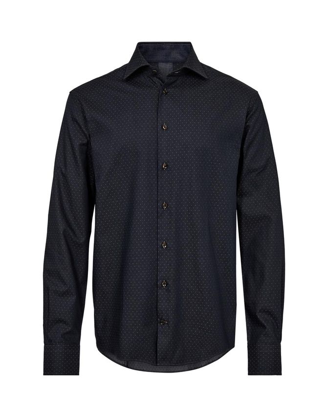 Moderne Fit Langærmet Skjorte fra Gino Marcello - Stil & Komfort
