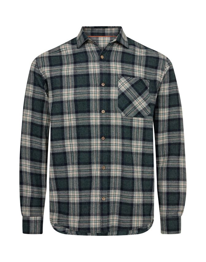 Ternede Flannelskjorte fra Salt – Stilfuld Must-Have!