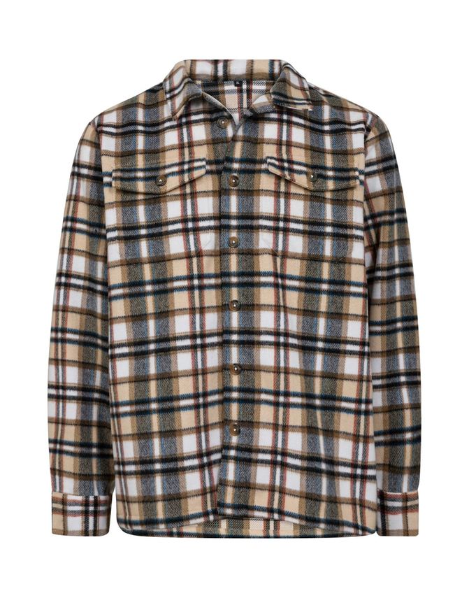 Ternet Børstet Overshirt fra Gino Marcello - Fantastisk Tilbud!