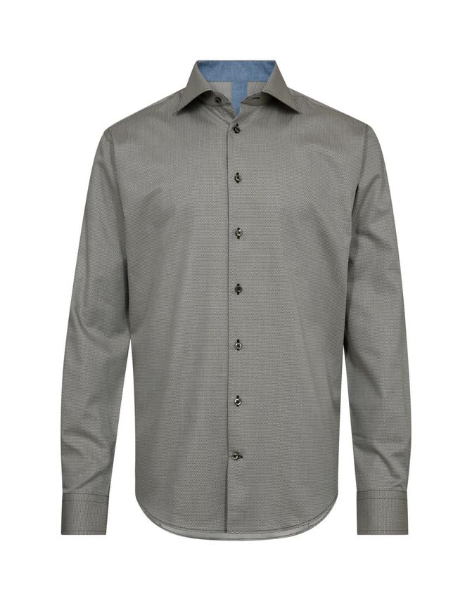 Mens Shirt L S Modern Fit fra Gino Marcello