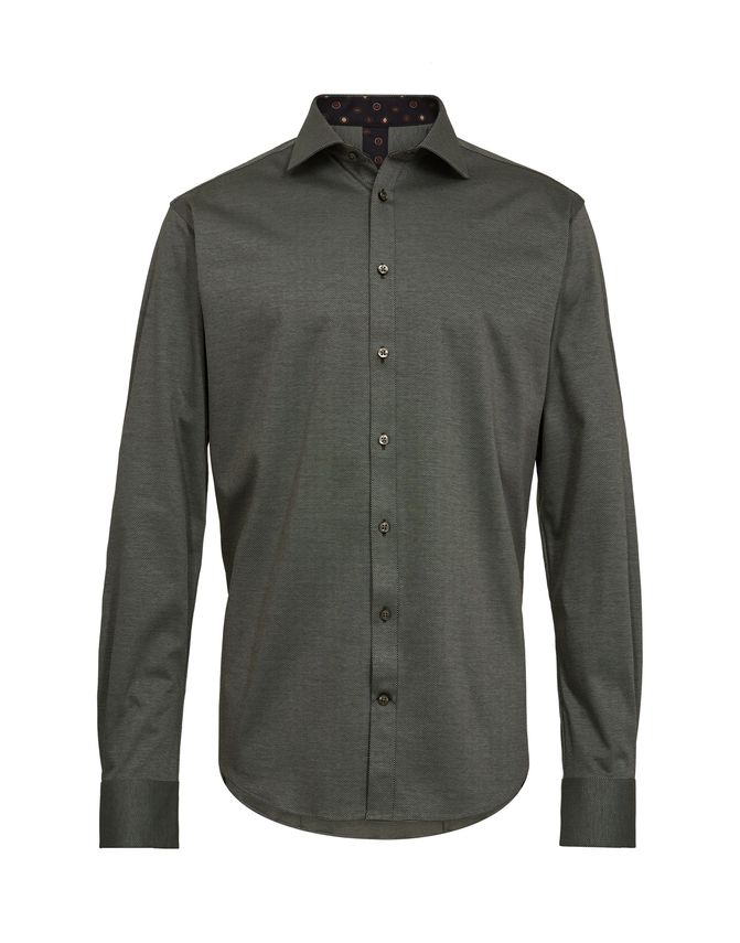 Mens Shirt L S Modern Fit fra Gino Marcello