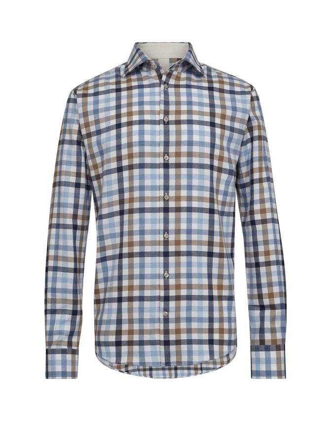 Mens Shirt L S Modern Fit fra Gino Marcello