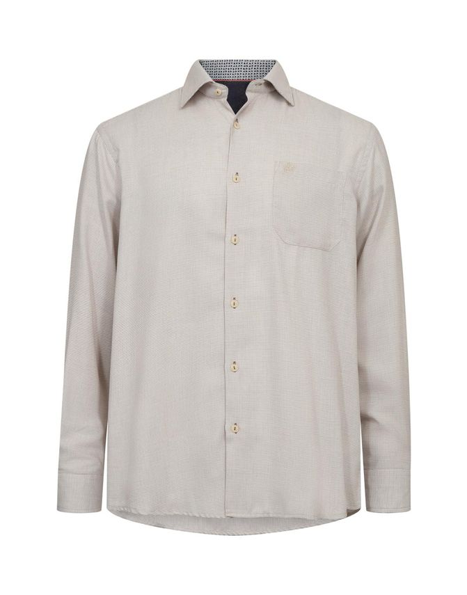 Mens L S Shirt Regular Fit fra Thomas Regency