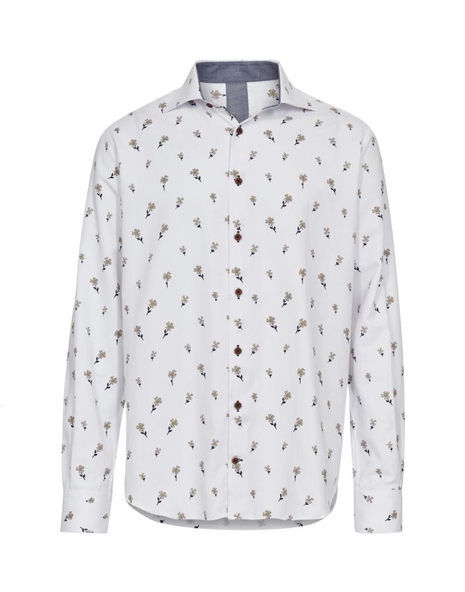 Shirt L S Modern Fit fra Gino Marcello