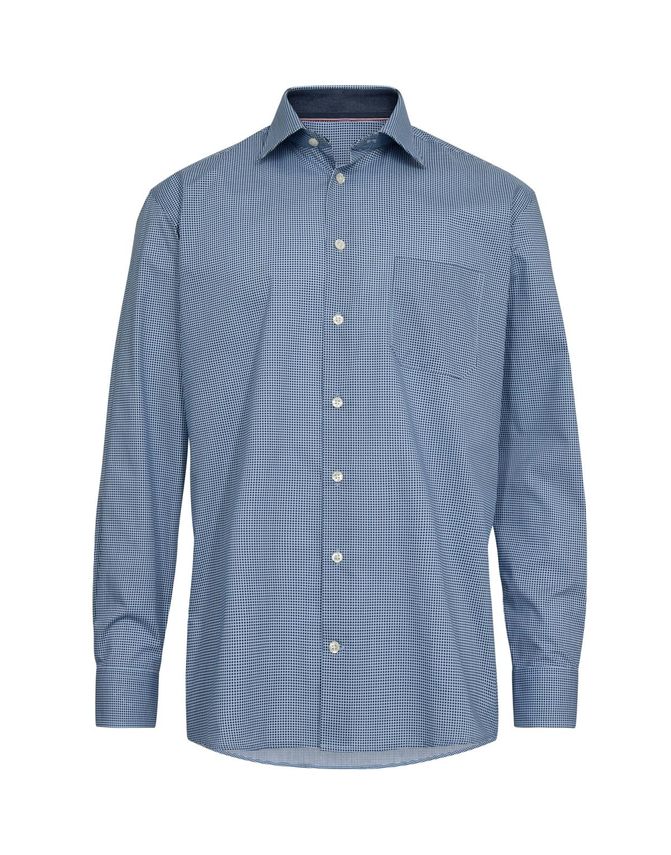 Shirt L S Regular Fit fra Black Blue