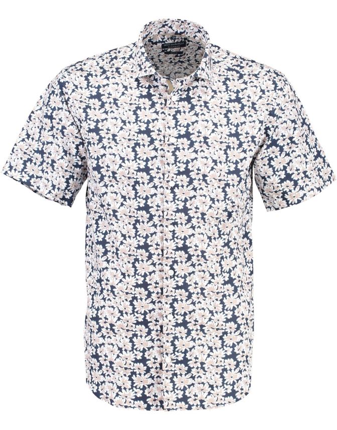 Mens Shirt S S Regular Fit fra Gino Marcello