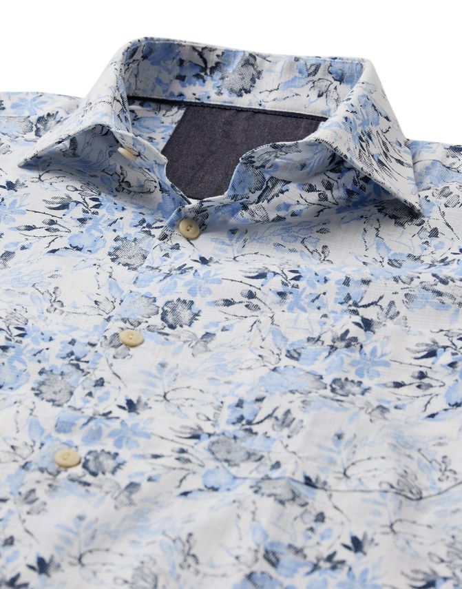 Shirt L S Regular Fit fra Black Blue