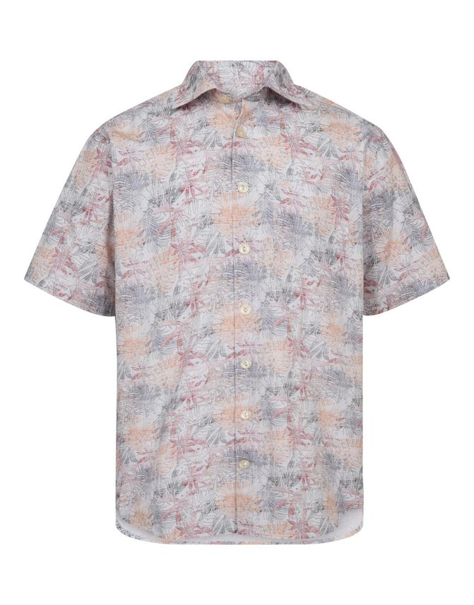 Shirt S S Modern Fit Kent Collar fra Gino Marcello