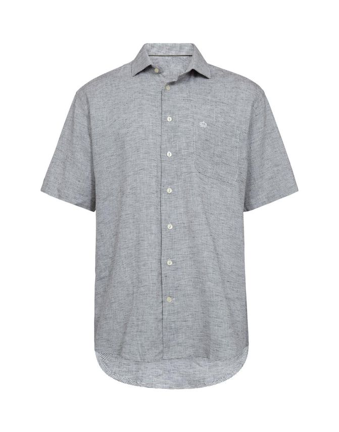 Box Shirt S S Regular Fit fra Thomas Regency