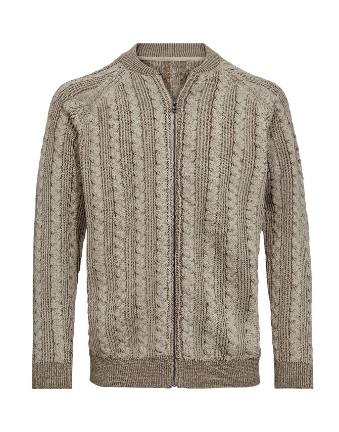 Cardigan Modern Fit fra Gino Marcello
