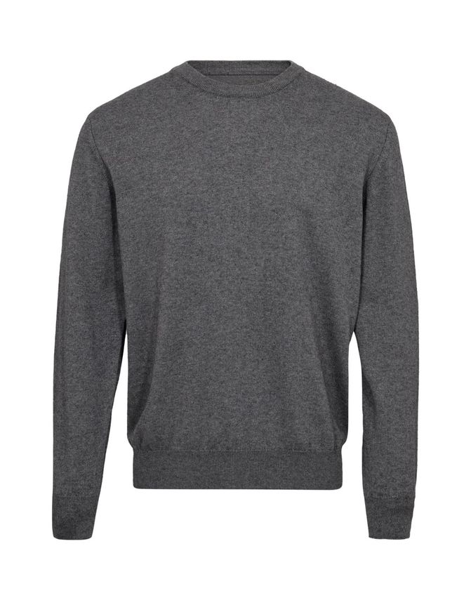 Merino O Neck Modern Fit fra Gino Marcello
