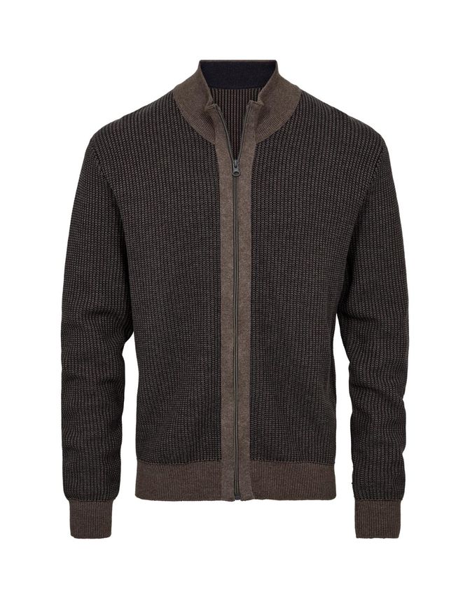 Cardigan Modern Fit fra Gino Marcello