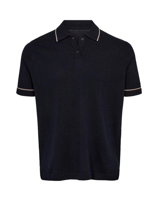 Mens O Neck Knit Modern Fit fra Gino Marcello