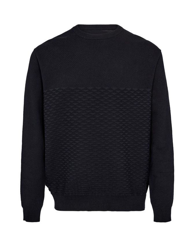 O Neck Regular Fit fra Thomas Regency